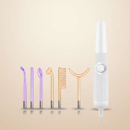 High-Frequency Darsonval Facial Wand Set | At-Home Skin & Scalp Care Device