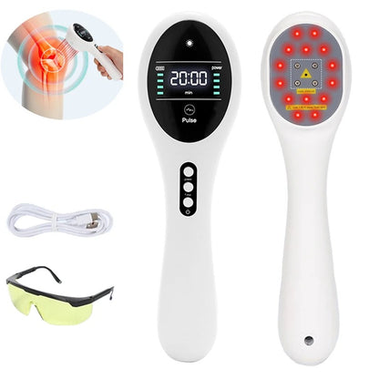 Deep relief red light therapy device 650nm 808nm for pain and recovery

