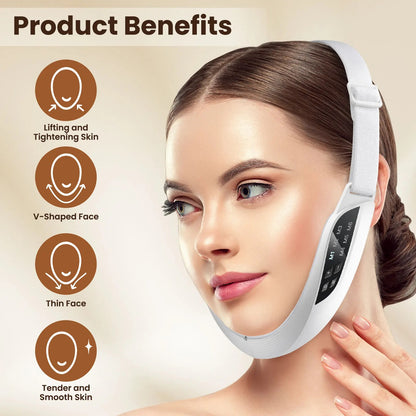 Electric V Face Beauty Device | EMS Microcurrent Facial Massager
