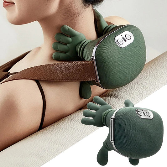 N7 neck and shoulder massager deep kneading wireless muscle relief with heat

