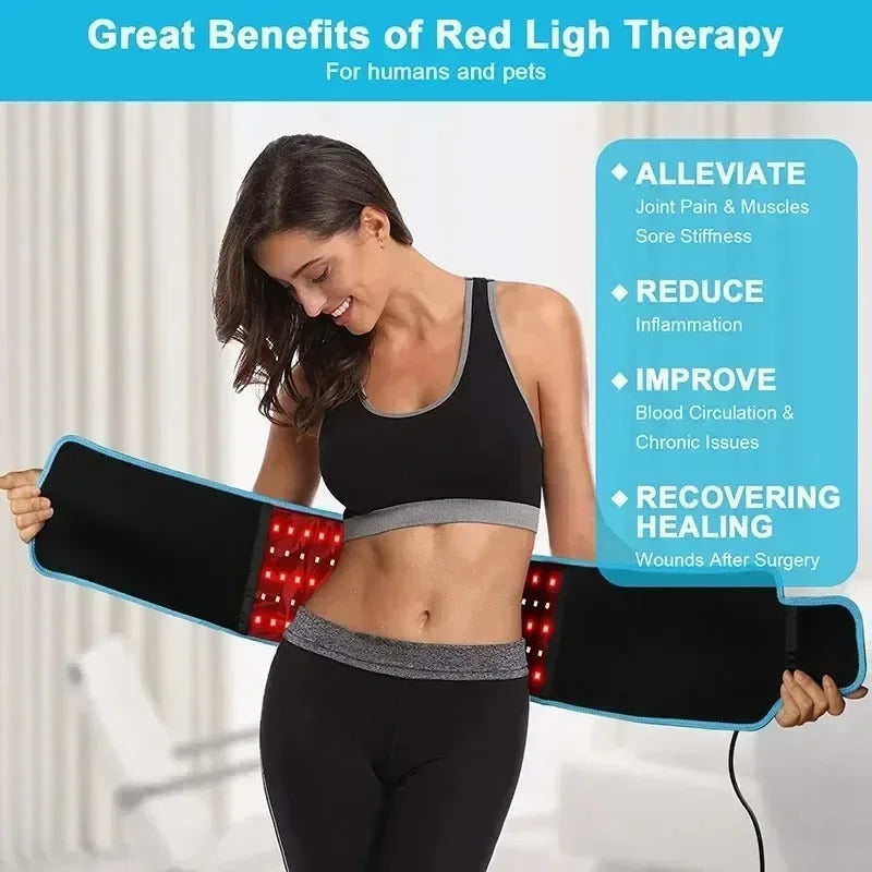 Red & Infrared Light Therapy Belt | 660nm + 850nm