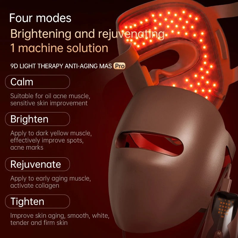 LED Red Light Therapy Face Mask