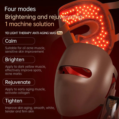 LED Red Light Therapy Face Mask