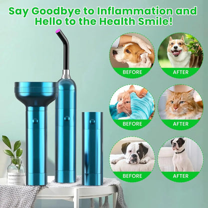 Pet Cold Laser Therapy Device | 5-Wavelength Red Light Therapy