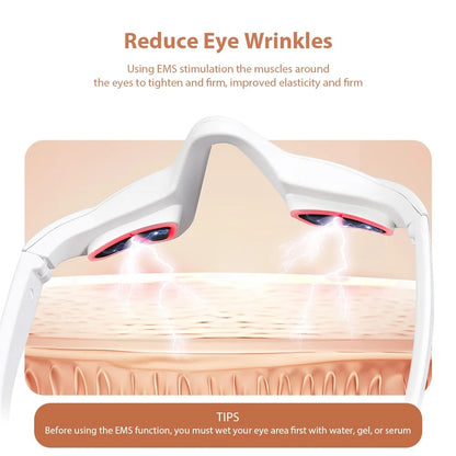 Smart Eye Therapy Glasses | EMS + Red Light Wellness