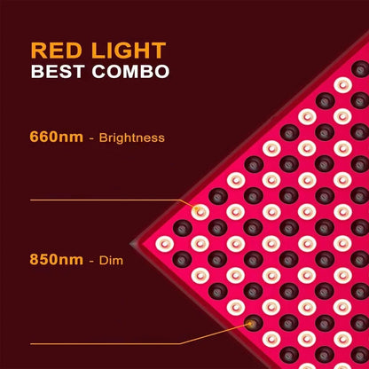 Red Light Therapy Lamp | 660nm + 850nm Daily Skin & Recovery Support