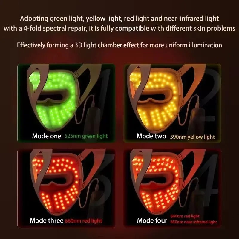 LED Red Light Therapy Face Mask