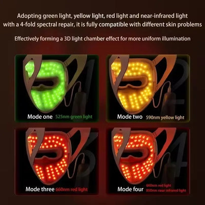 LED Red Light Therapy Face Mask