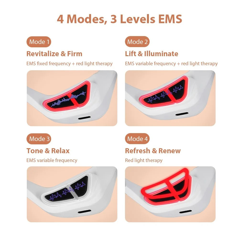 Smart Eye Therapy Glasses | EMS + Red Light Wellness