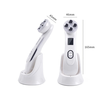 5-in-1 EMS Face Lifting & LED Photon Beauty Device | Microcurrent Skin Firming, Anti-Wrinkle & Rejuvenation