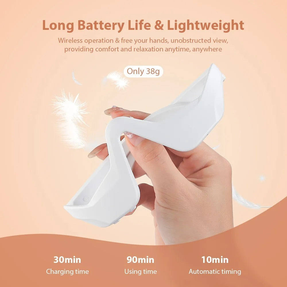 Smart Eye Therapy Glasses | EMS + Red Light Wellness