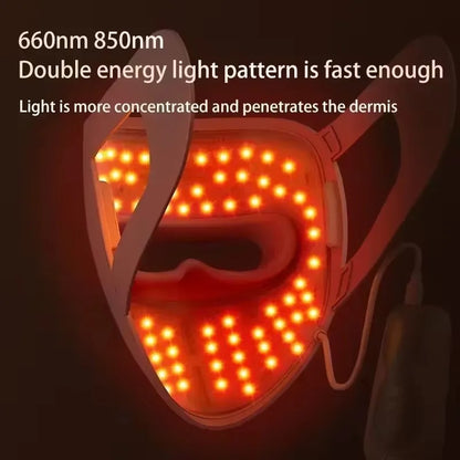 LED Red Light Therapy Face Mask