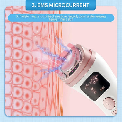 Ultrasonic & EMS Facial Lifting Device