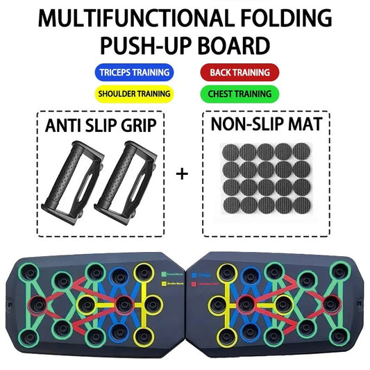 All-in-One Push-Up Training Board – Chest &amp; Core Sculpting System for Home Workouts
