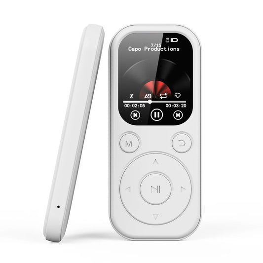 1.8" Slim MP3 Player Bluetooth 5.4 – Portable Music Player with FM Radio, eBook & Recording