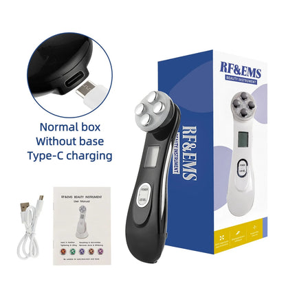 5-in-1 EMS Face Lifting & LED Photon Beauty Device | Microcurrent Skin Firming, Anti-Wrinkle & Rejuvenation