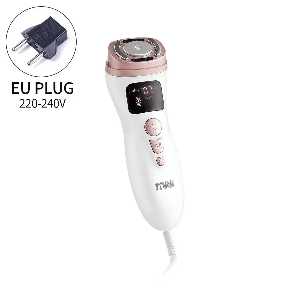 Ultrasonic & EMS Facial Lifting Device