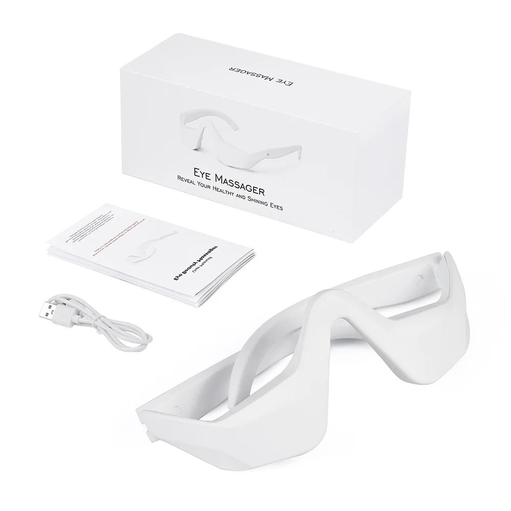 Smart Eye Therapy Glasses | EMS + Red Light Wellness