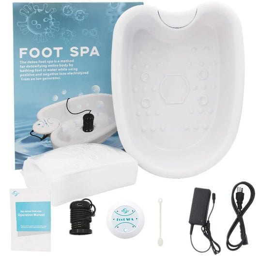 Ionic Foot Detox Spa Machine – Electric Foot Bath Massager & Relaxation Therapy Device