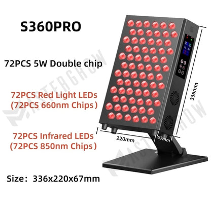 Red Light Therapy Panel | 660nm + 850nm Full-Body Wellness Sessions