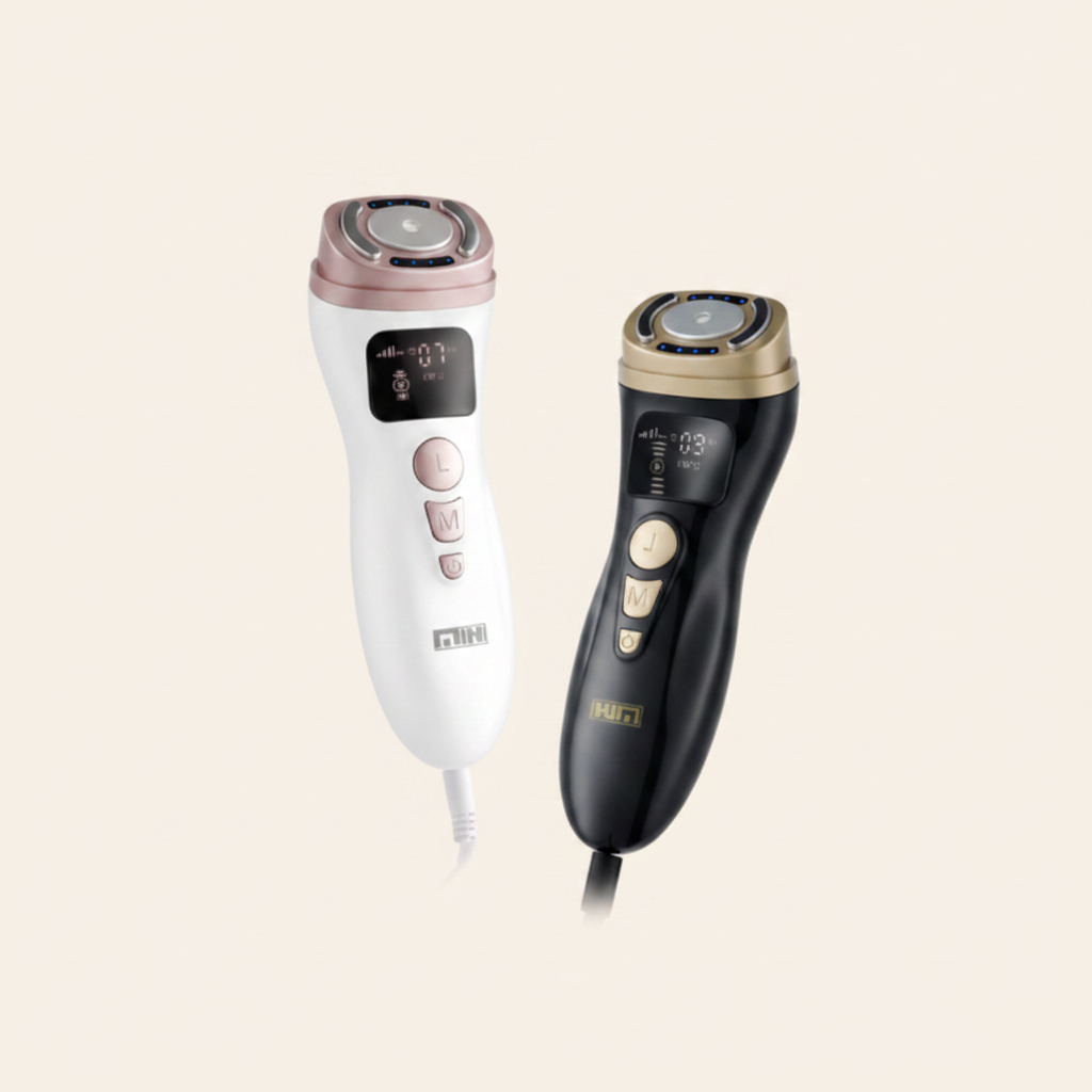 Ultrasonic & EMS Facial Lifting Device