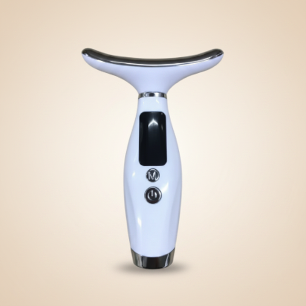 7-Color LED Face & Neck Massager | At-Home Skin Wellness Device